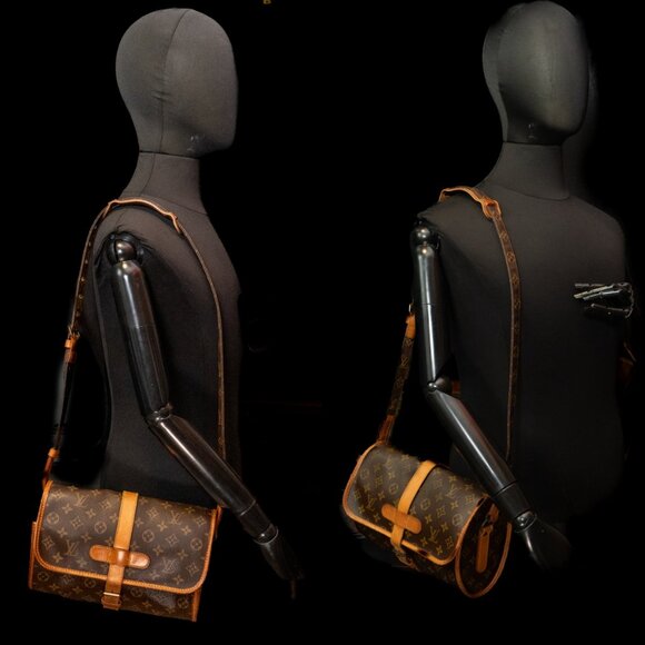 LOUIS VUITTON Monogram Canvas Marne Shoulder Bag - Vintage - Large - Picture 3 of 16